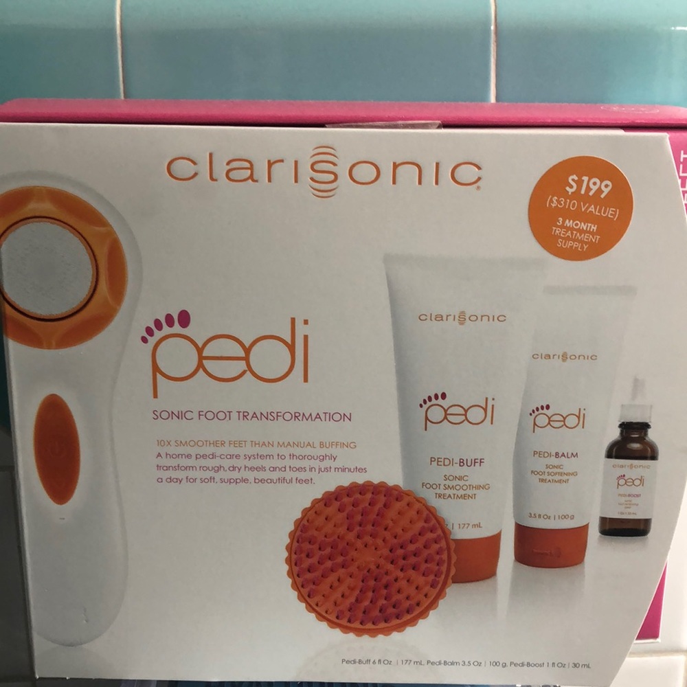 Clarisonic Pedi Foot Transformation